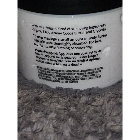 The Scottish Fine Soaps Company AU LAIT Body Butter Organic 16.9 Fl Oz - Picture 5 of 6